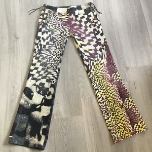 Roberto Cavalli Wild Print Pants